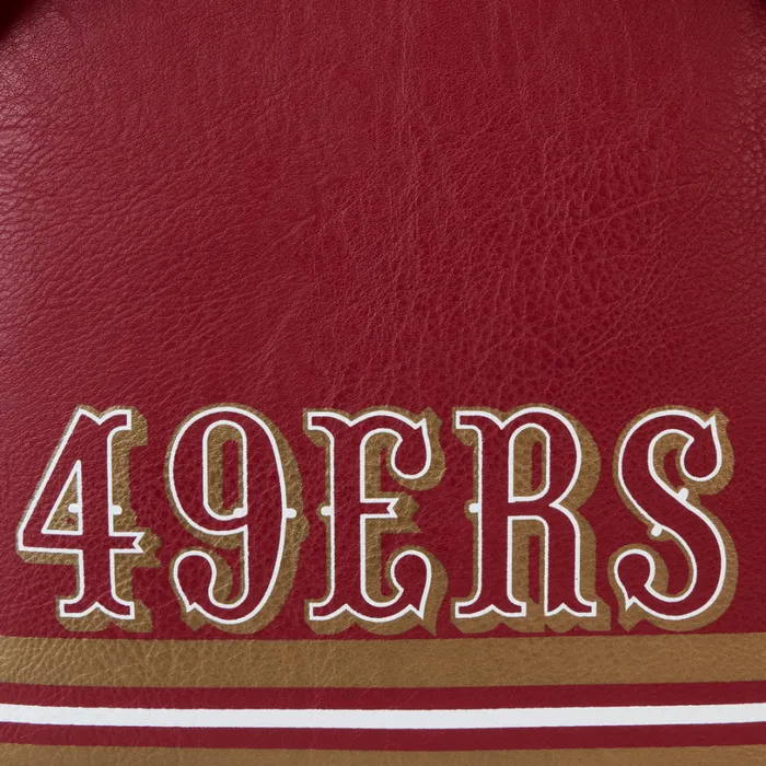 NFL San Francisco 49ers Varsity Mini Backpack Unisex Loungefly Bags and Wallets