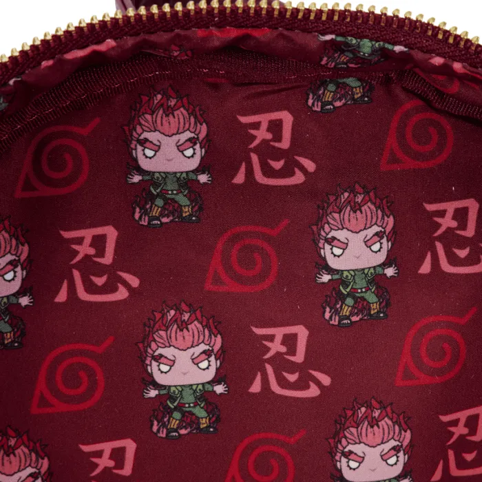NYCC Limited Edition Naruto Shippuden Might Guy Eight Inner Gates Pop and Bag Bundle Unisex Loungefly Backpacks