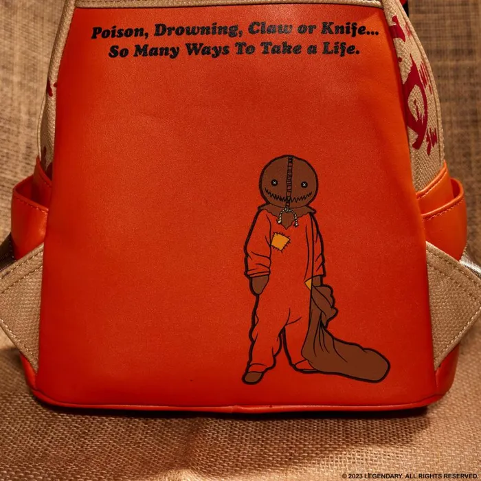 NYCC Limited Edition Trick 039r Treat Sam With Lollipop Cosplay Mini Backpack Unisex Loungefly Backpacks NYCC Limited Edition Trick 039r Treat Sam With Lollipop Cosplay Mini Backpack Unisex Loungefly Backpacks