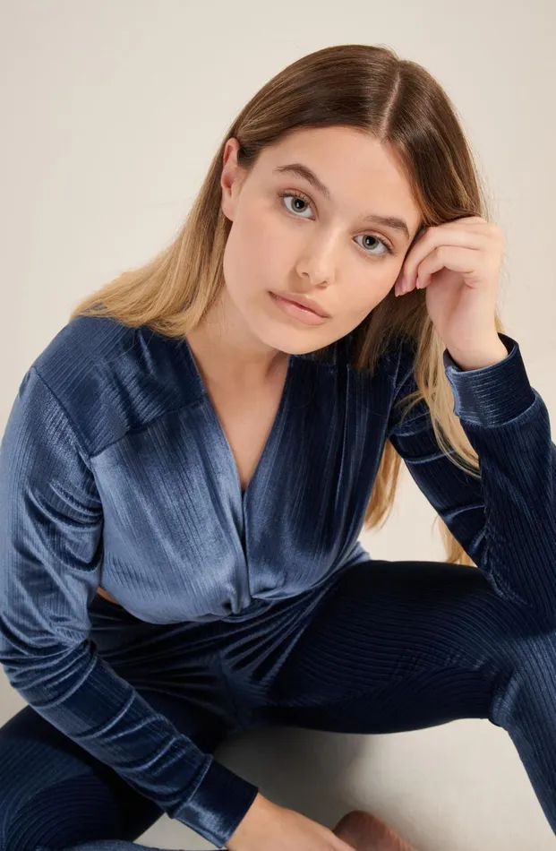 Pain De Sucre Pants and Shorts Women Tricy Bleu