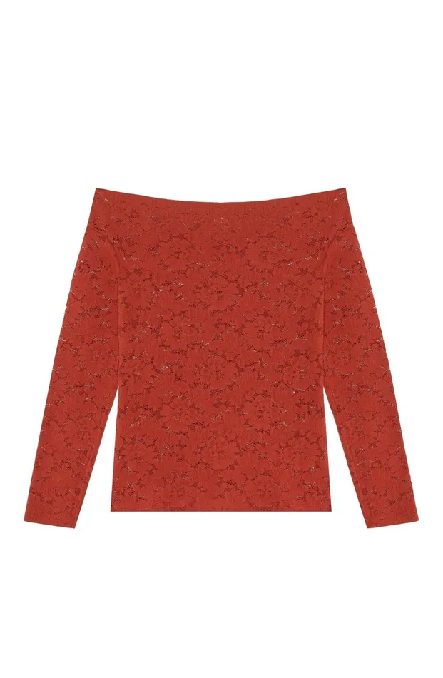 Pain De Sucre Tops Women Tasha Brick Red Brick