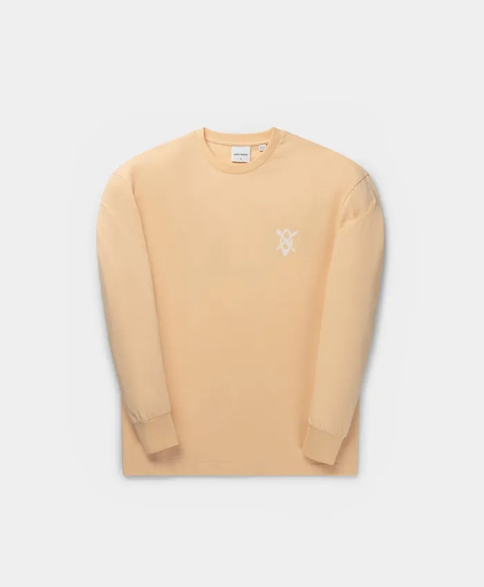 Peach Quartz Orange Remmao Longsleeve TShirt Men Daily Paper Longsleeves