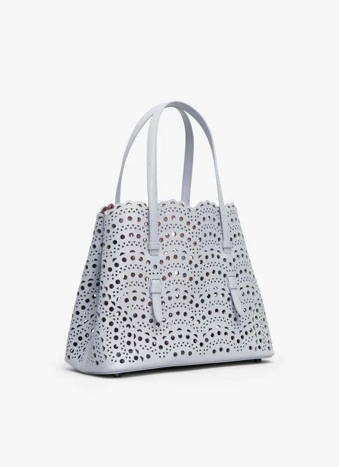 Pearl MINA 25 BAG IN VIENNE WAVE CALFSKIN Women Alaa Le Mina