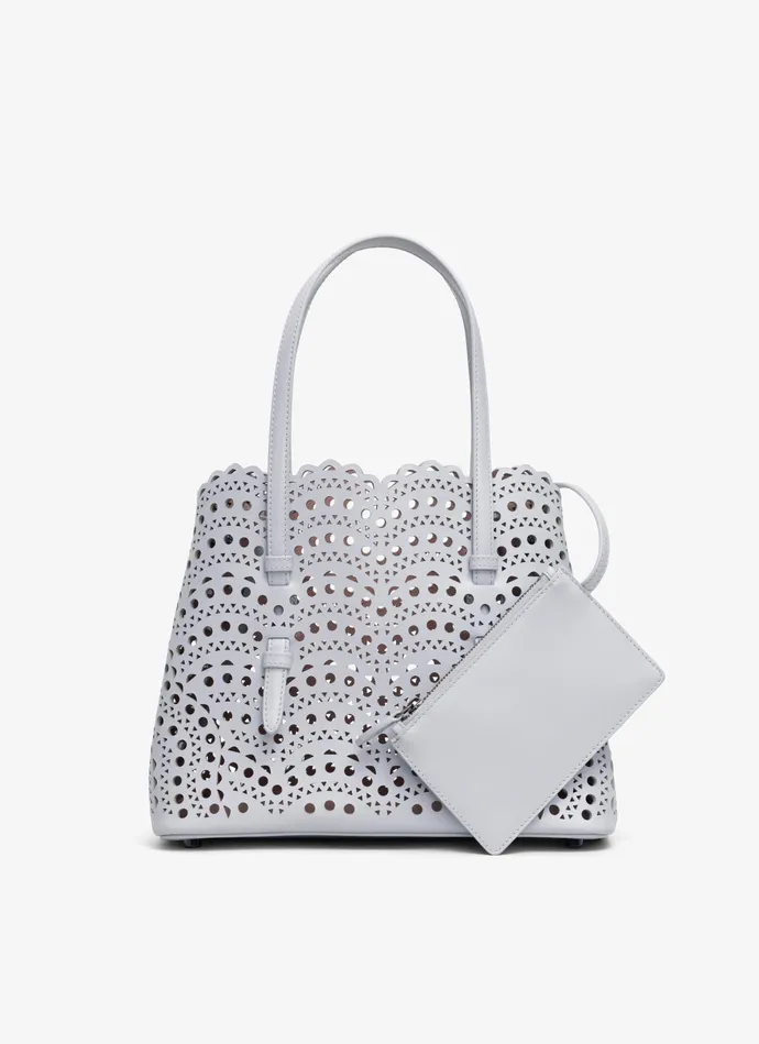 Pearl MINA 25 BAG IN VIENNE WAVE CALFSKIN Women Alaa Le Mina