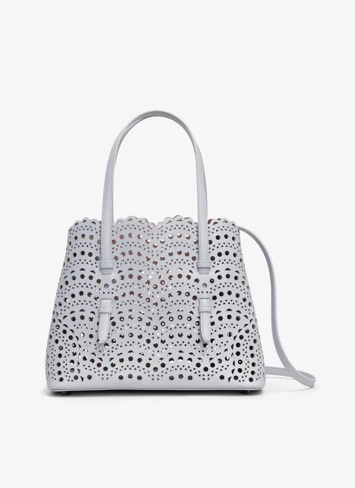 Pearl MINA 25 BAG IN VIENNE WAVE CALFSKIN Women Alaa Le Mina