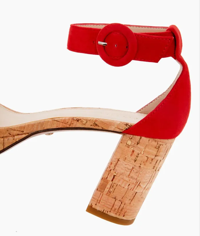 Pelle Moda Amari Platform 8211 Flame Flame Kid Suede Women Platforms