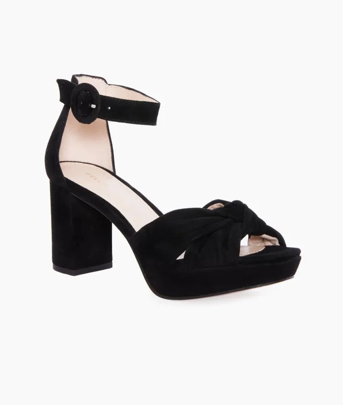 Pelle Moda Anesa Platform 8211 Black Black Kid Suede Women Platforms Pelle Moda Anesa Platform 8211 Black Black Kid Suede Women Platforms