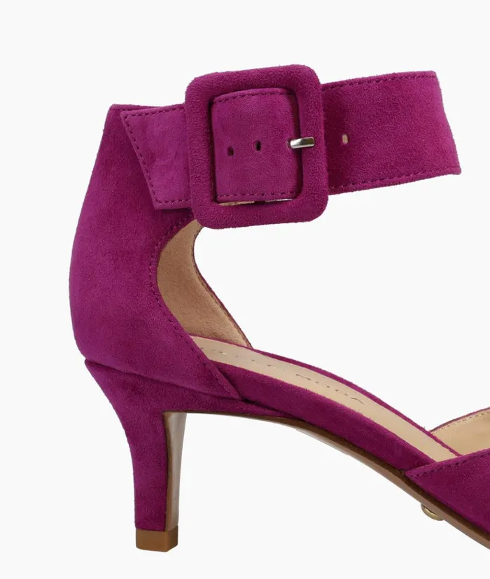 Pelle Moda Berlin Low Heel 8211 Orchid Orchid Kid Suede Women Low Heels Pelle Moda Berlin Low Heel 8211 Orchid Orchid Kid Suede Women Low Heels