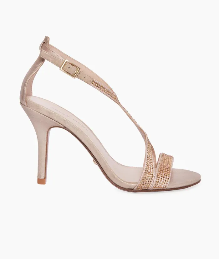 Pelle Moda Karisa High Heel 8211 Gold Platinum Gold SatinMetallic Suede Women High Heels Pelle Moda Karisa High Heel 8211 Gold Platinum Gold SatinMetallic Suede Women High Heels