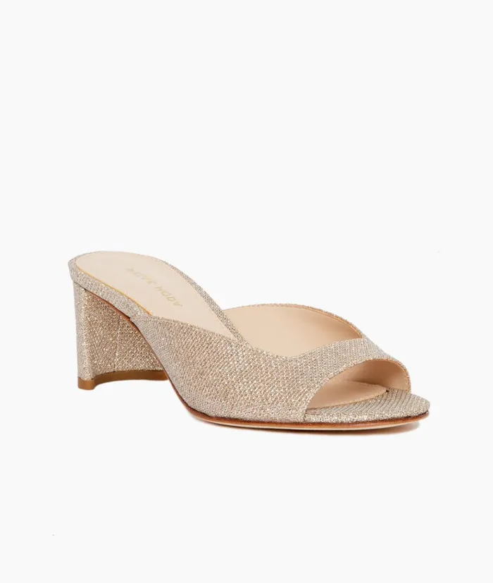 Pelle Moda Mika 2 Low Heel 8211 Gold Platinum Gold Metallic Textile Women Low Heels Pelle Moda Mika 2 Low Heel 8211 Gold Platinum Gold Metallic Textile Women Low Heels