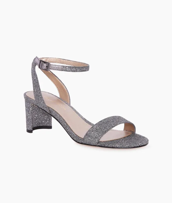 Pelle Moda Moira 2 Low Heel 8211 Pewter Pewter Metallic Textile Women Low Heels Pelle Moda Moira 2 Low Heel 8211 Pewter Pewter Metallic Textile Women Low Heels