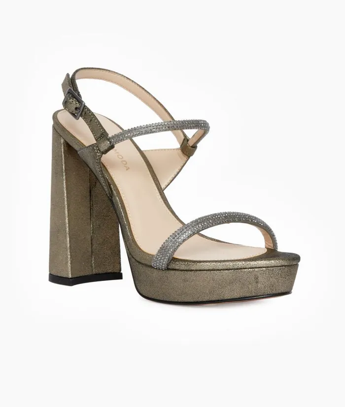 Pelle Moda Olina 2 Platform 8211 Pewter Pewter SatinMetallic Suede Women Platforms Pelle Moda Olina 2 Platform 8211 Pewter Pewter SatinMetallic Suede Women Platforms