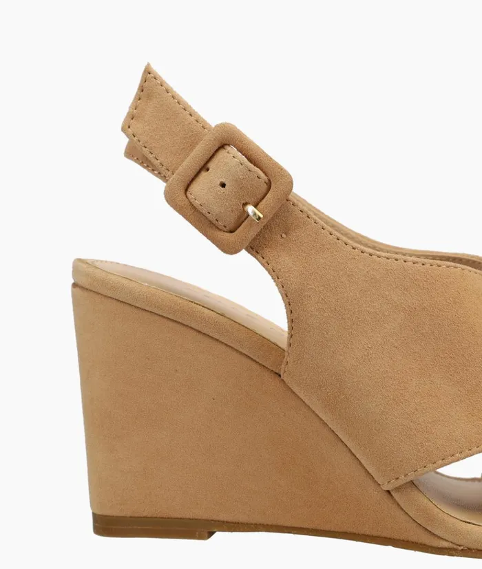 Pelle Moda Rina Wedge 8211 Latte Latte Kid Suede Women Wedges Pelle Moda Rina Wedge 8211 Latte Latte Kid Suede Women Wedges
