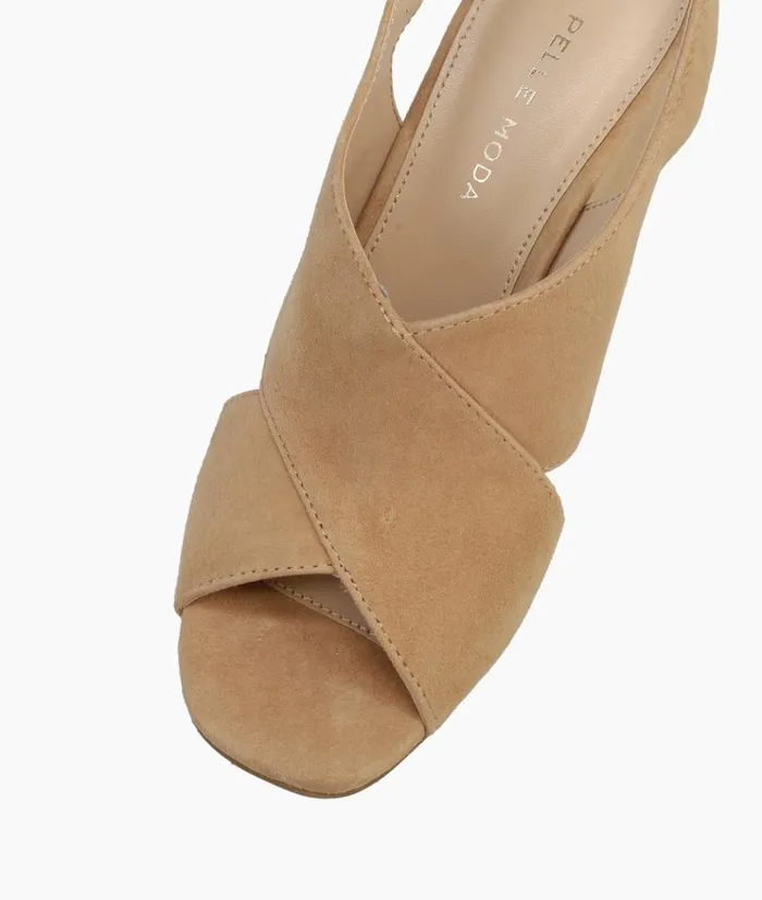 Pelle Moda Rina Wedge 8211 Latte Latte Kid Suede Women Wedges Pelle Moda Rina Wedge 8211 Latte Latte Kid Suede Women Wedges