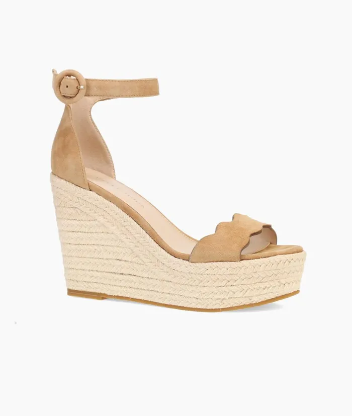 Pelle Moda Ryne Wedge 8211 Latte Latte Kid Suede Women Wedges Pelle Moda Ryne Wedge 8211 Latte Latte Kid Suede Women Wedges