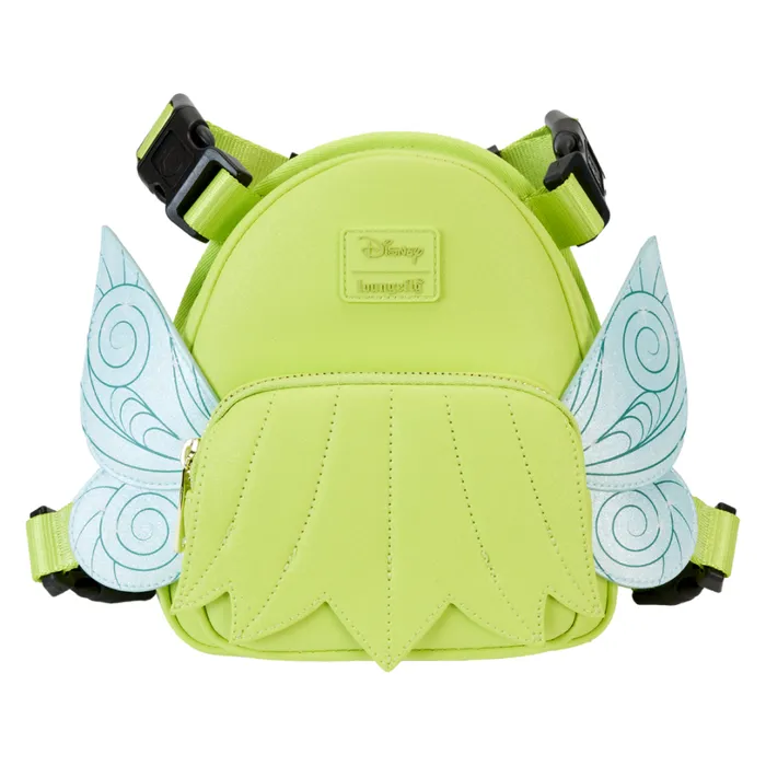 Peter Pan Tinker Bell Cosplay Glitter Mini Backpack Dog Harness Unisex Loungefly Small Accessories Peter Pan Tinker Bell Cosplay Glitter Mini Backpack Dog Harness Unisex Loungefly Small Accessories