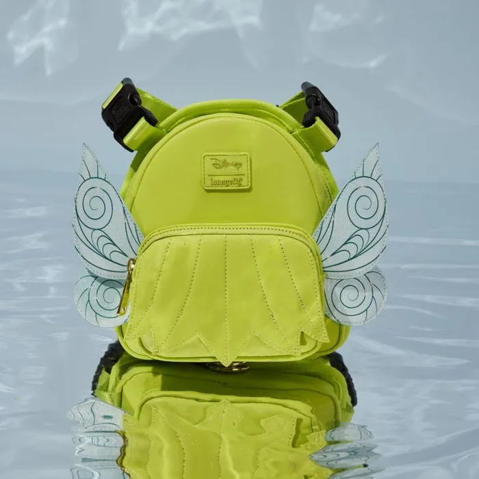 Peter Pan Tinker Bell Cosplay Glitter Mini Backpack Dog Harness Unisex Loungefly Small Accessories Peter Pan Tinker Bell Cosplay Glitter Mini Backpack Dog Harness Unisex Loungefly Small Accessories