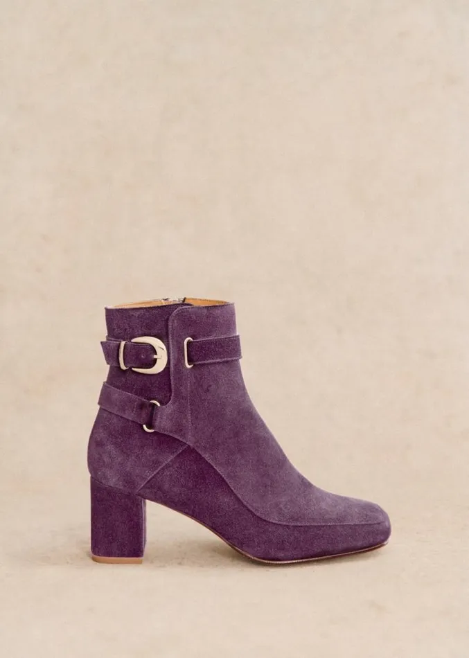 Szane Ankle Boots Womens Brooklyn Boots Mauve