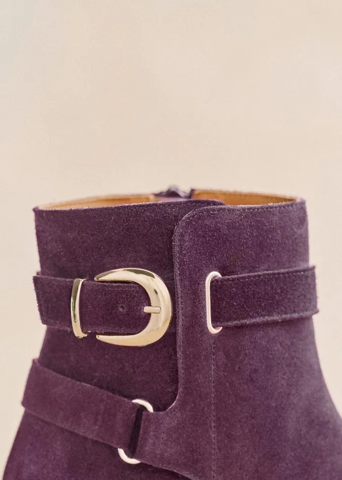 Szane Ankle Boots Womens Brooklyn Boots Mauve