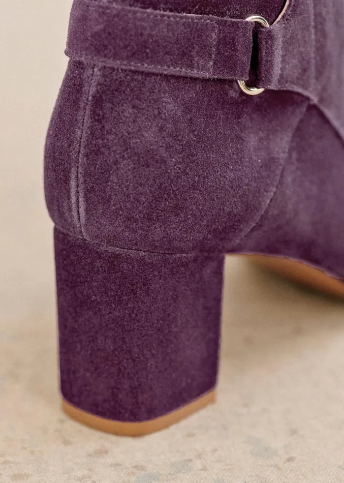 Szane Ankle Boots Womens Brooklyn Boots Mauve