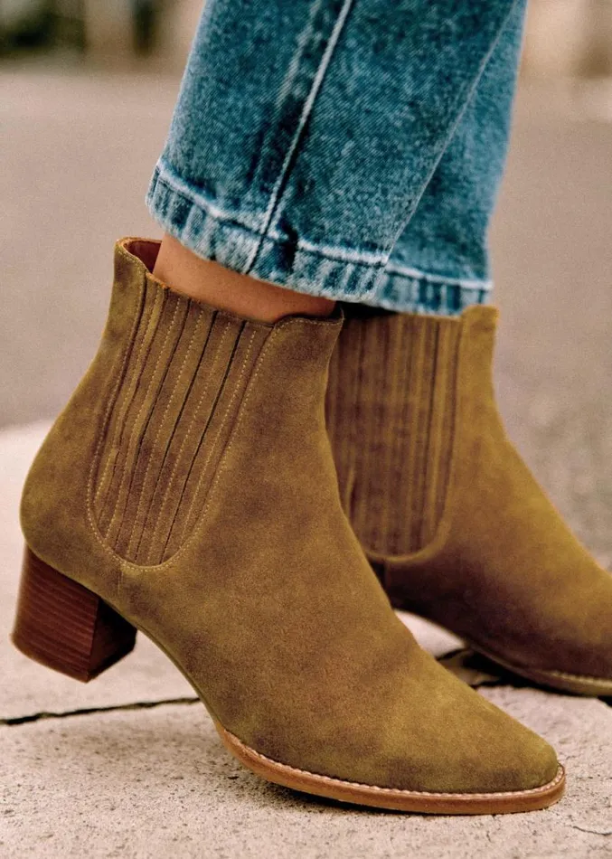 Szane Ankle Boots Womens Jules Boots Tan