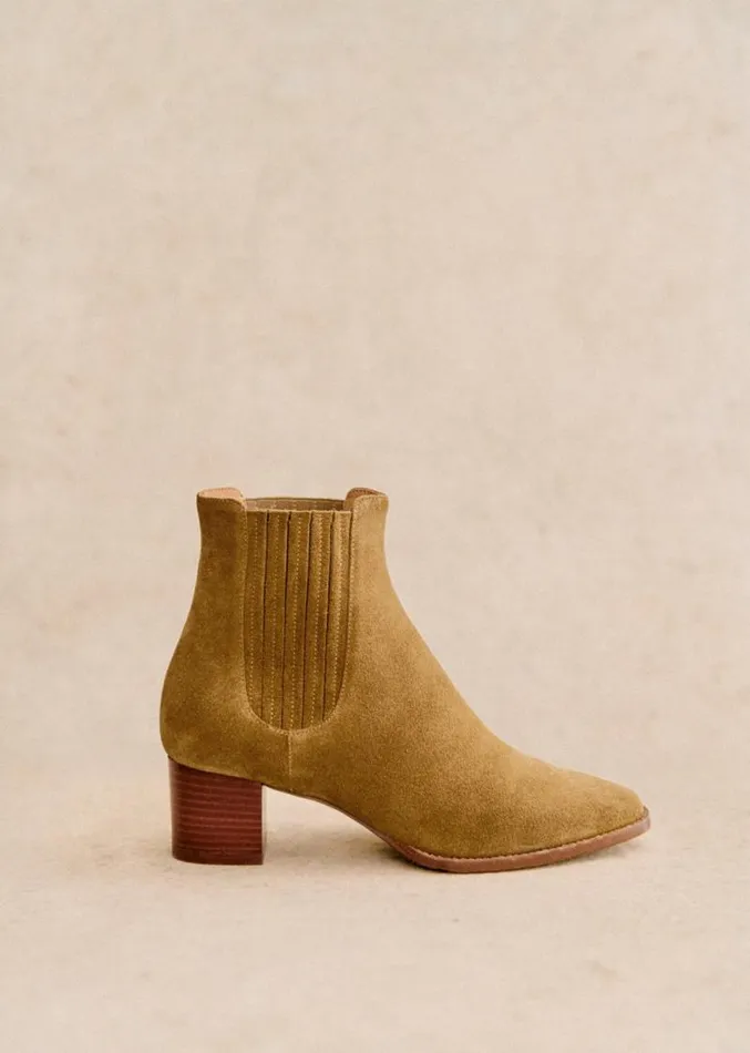 Szane Ankle Boots Womens Jules Boots Tan
