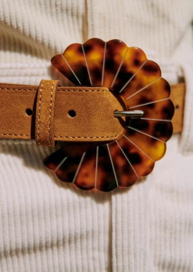 Szane Belts Womens Sandy Belt Flaked Tobacco