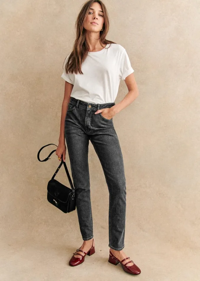 Szane Denim Womens Perfect Slim Grey