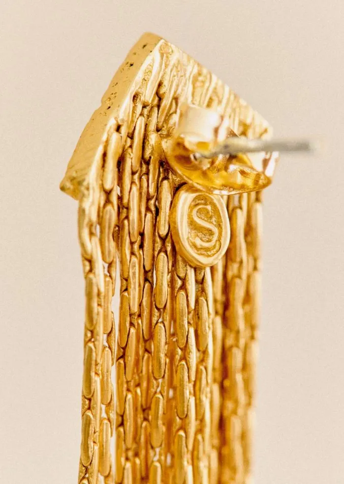 Szane Earrings Womens Gigi Earrings Gold