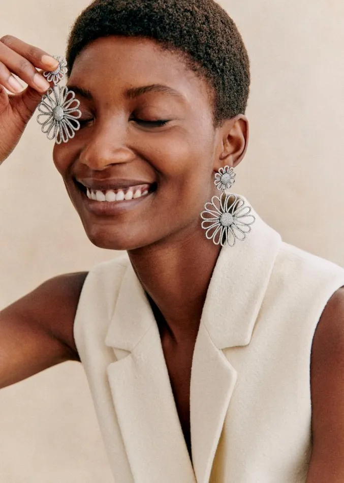 Szane Earrings Womens Millie Earrings Silver