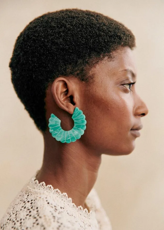 Szane Earrings Womens Sandy Earrings Lagoon