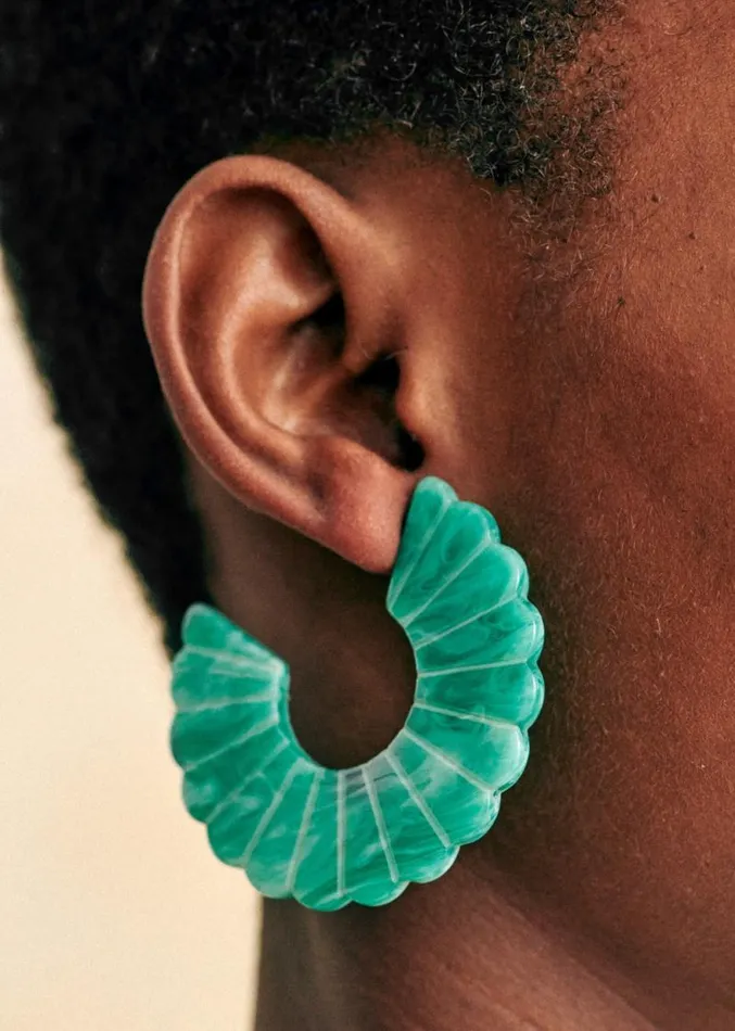 Szane Earrings Womens Sandy Earrings Lagoon