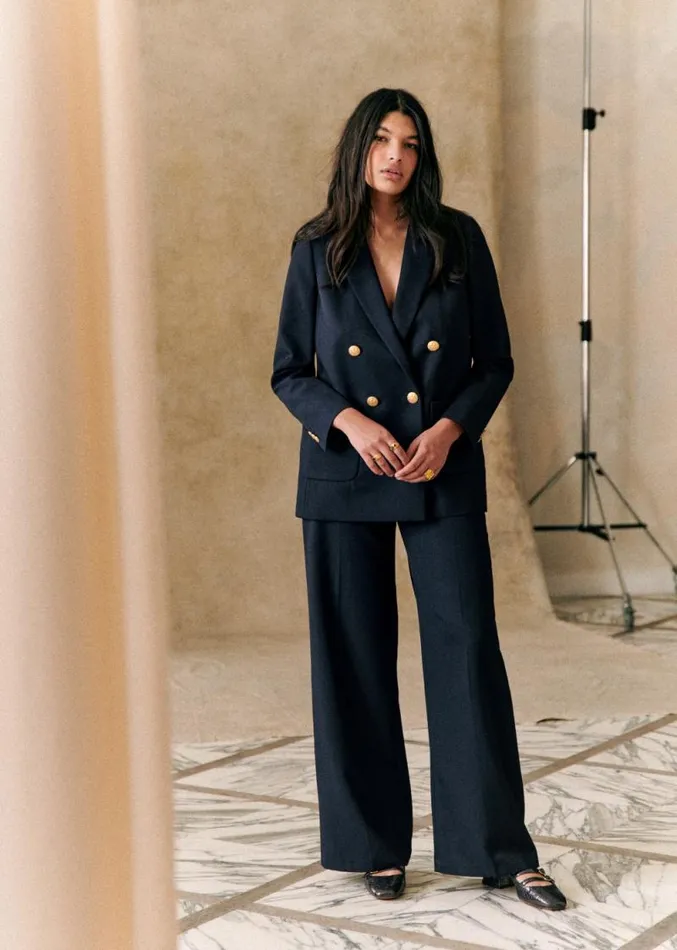 Szane Jackets and Coats Womens Michele Jacket Navy Blue