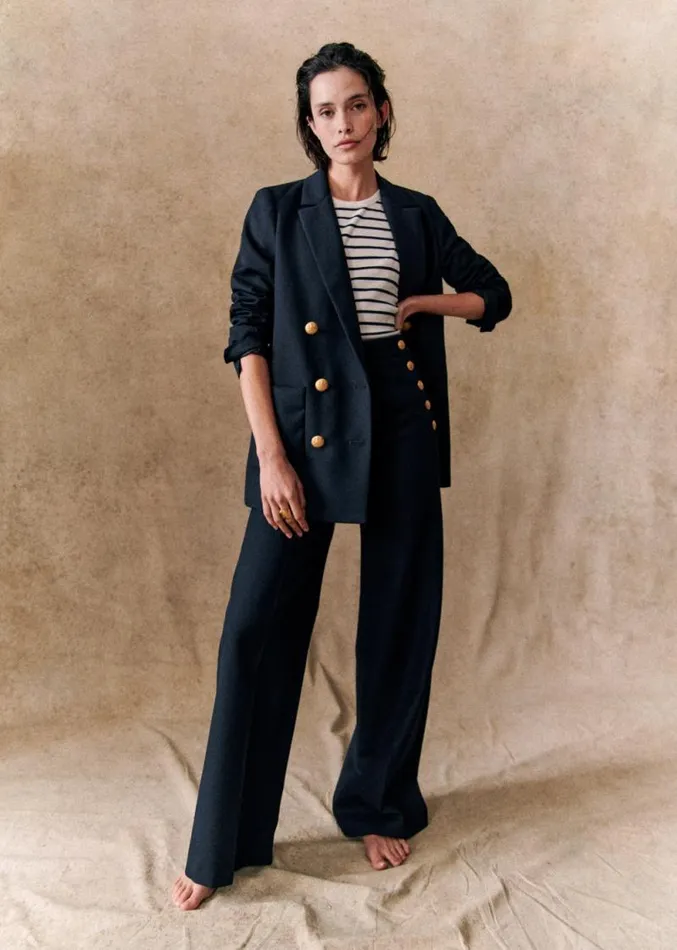 Szane Jackets and Coats Womens Michele Jacket Navy Blue