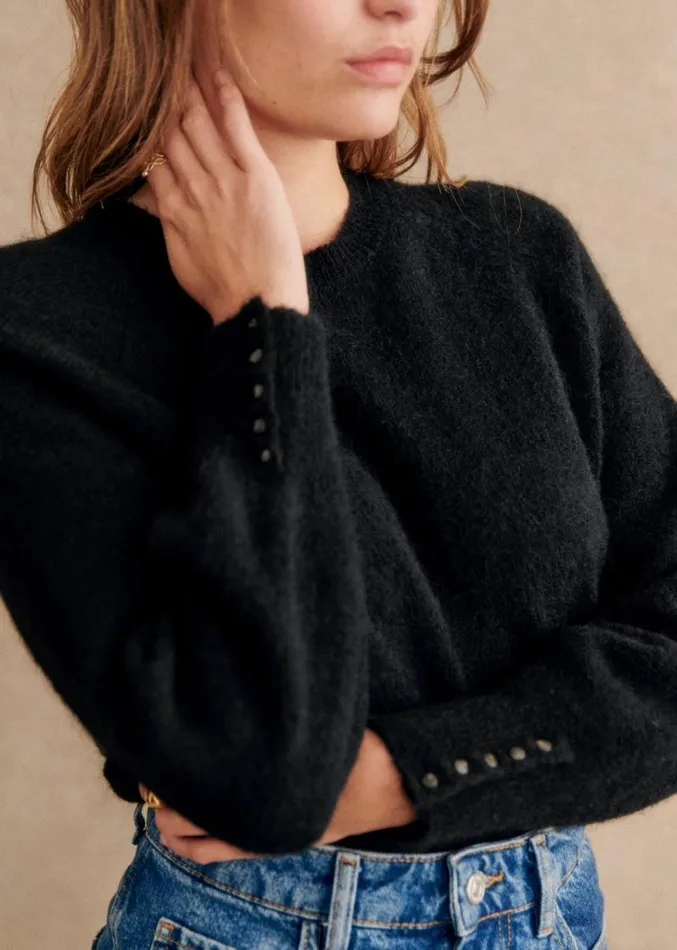 Szane Knitwear Womens Louise Jumper Black