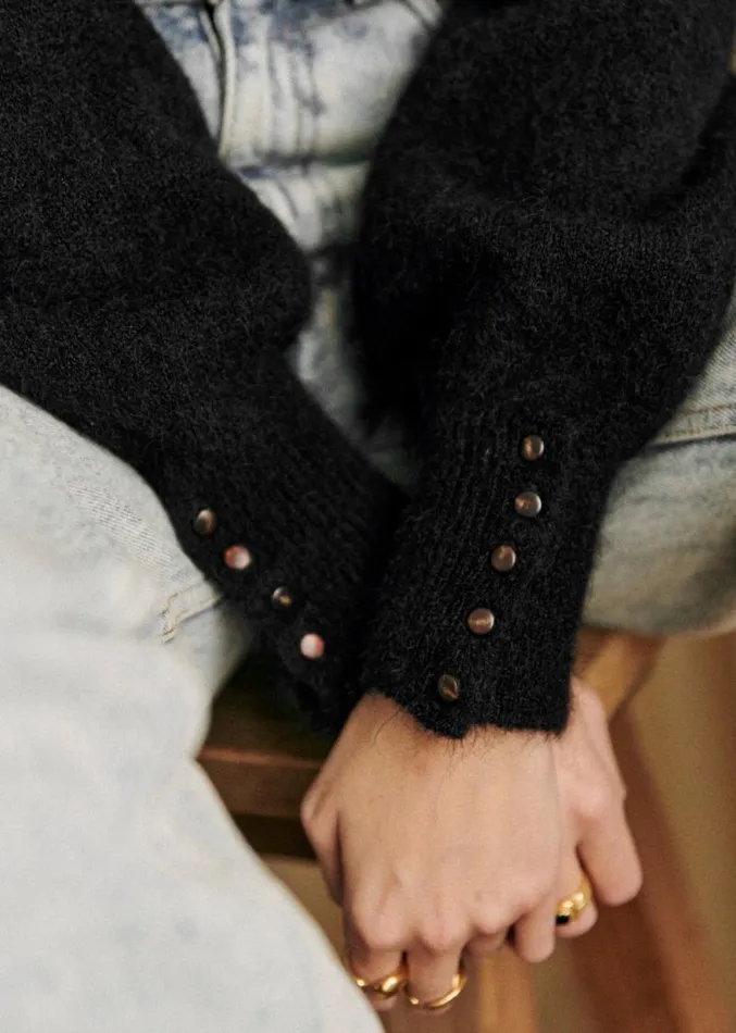 Szane Knitwear Womens Louise Jumper Black