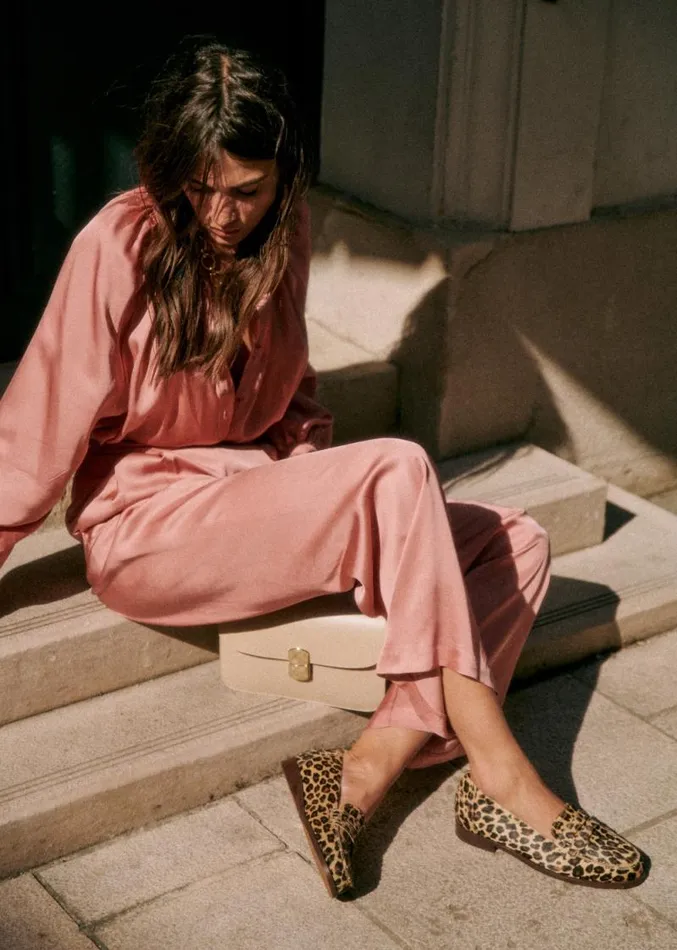 Szane Loafers and Sneakers Womens Andr Loafers Leopard