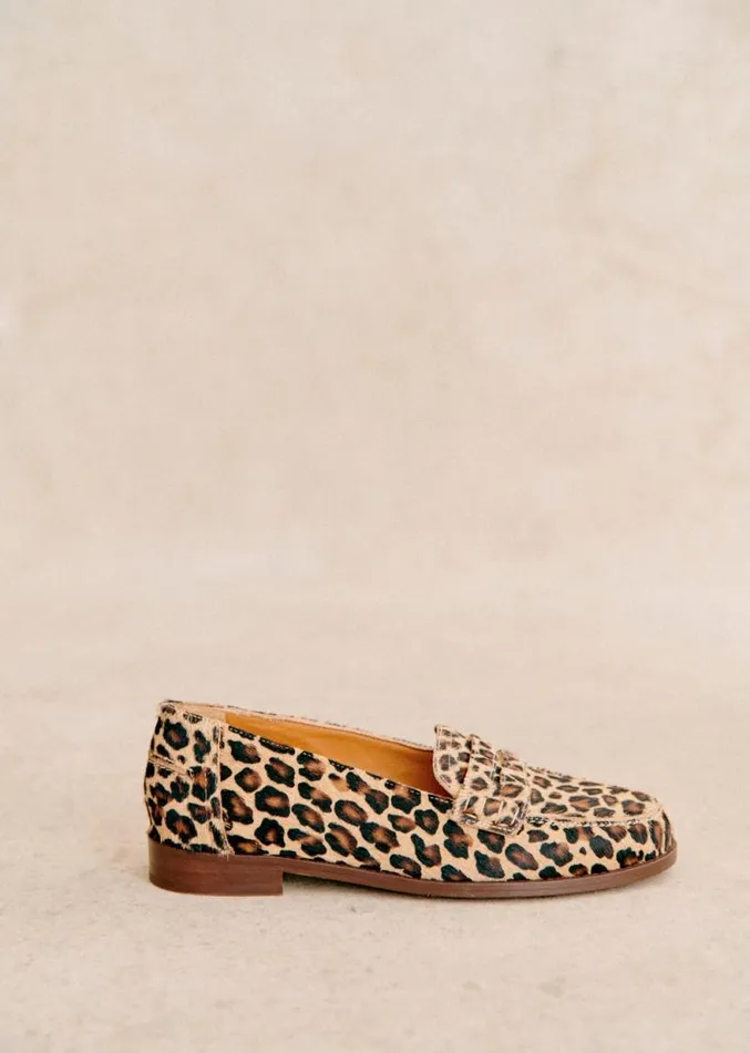 Szane Loafers and Sneakers Womens Andr Loafers Leopard