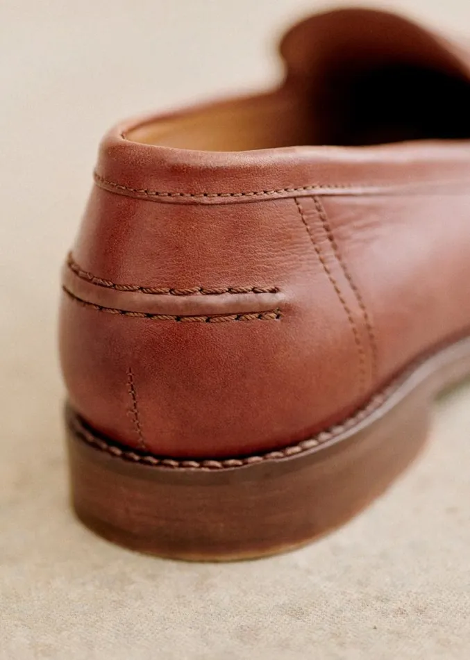 Szane Loafers and Sneakers Womens Andr Loafers Natural Heritage Leather