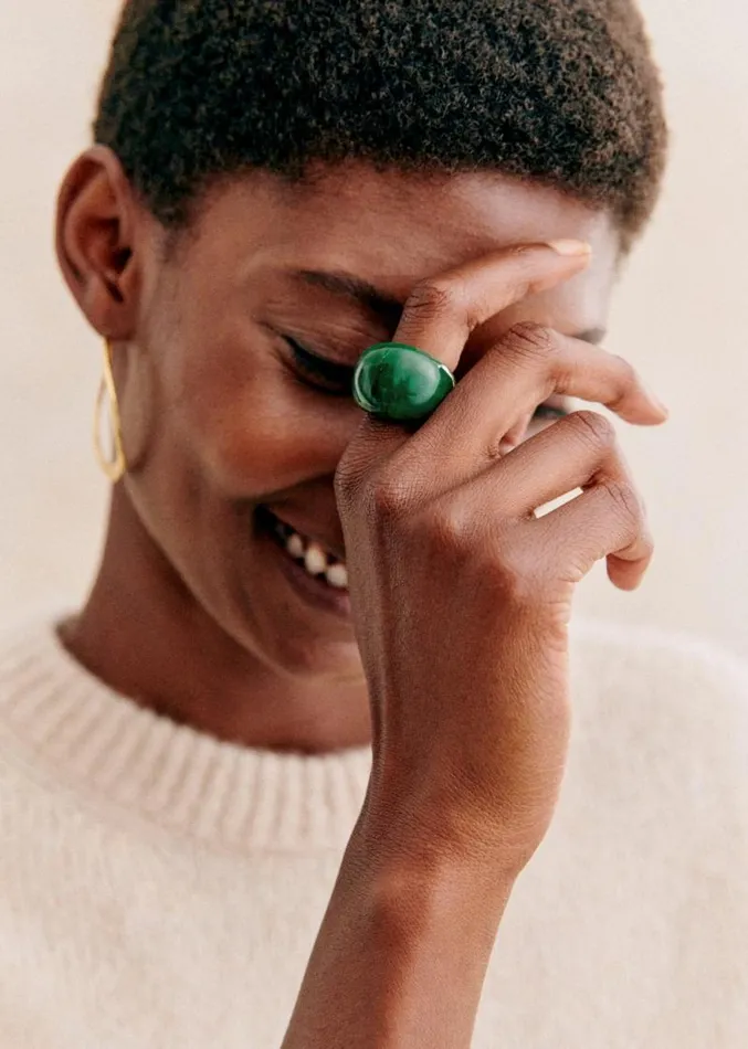 Szane Rings and Bracelets Womens Iris Ring Green