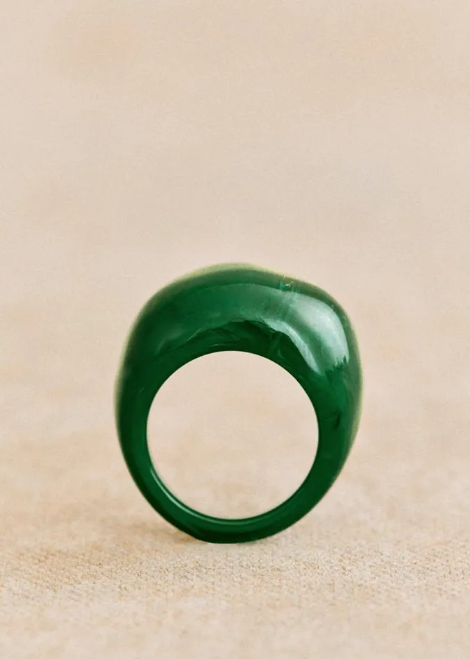 Szane Rings and Bracelets Womens Iris Ring Green