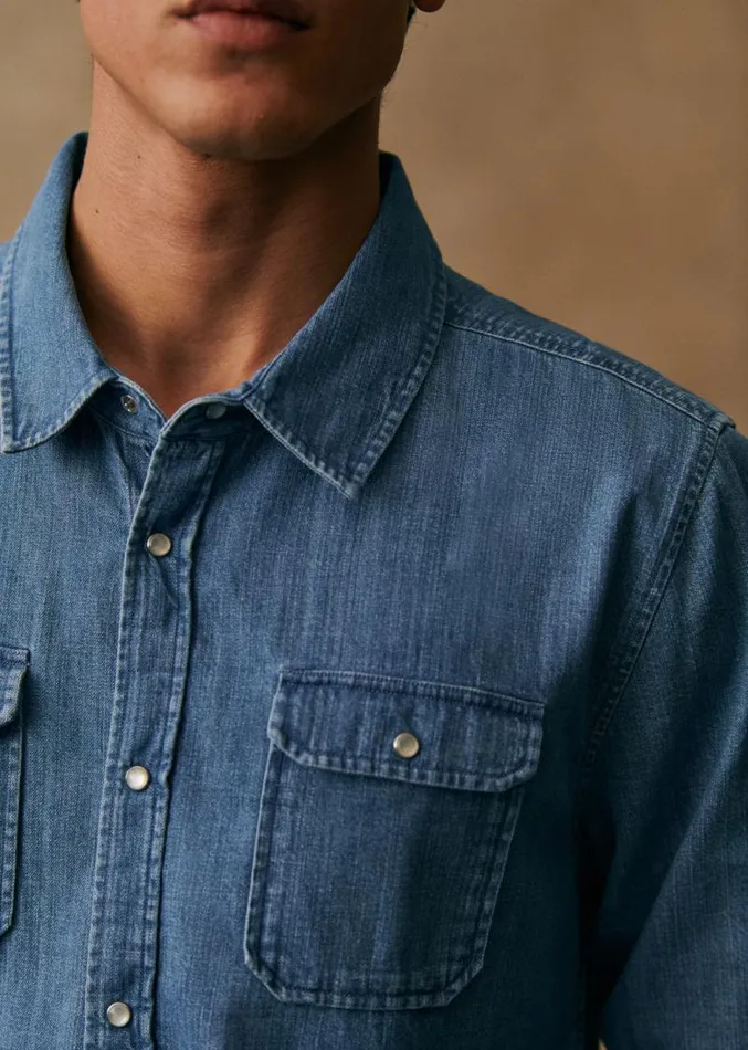 Szane Shirts Mens Haley Shirt Denim