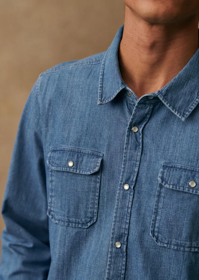 Szane Shirts Mens Haley Shirt Denim
