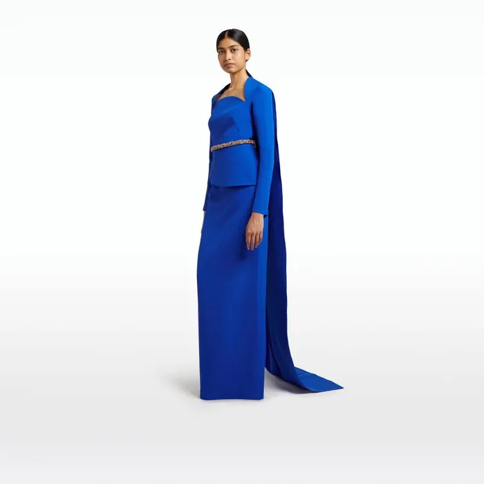 Safiyaa Aine Marrakech Top With Embroidered Belt Women Tops