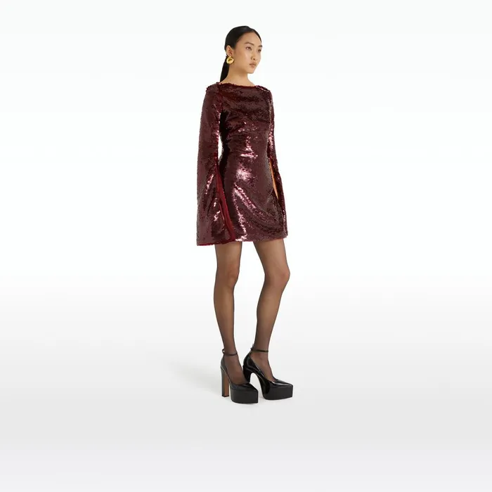 Safiyaa Allinae Rhubarb Short Dress Women Dresses
