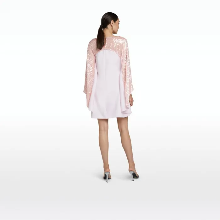 Safiyaa Almana Barely Pink Short Dress Women Dresses