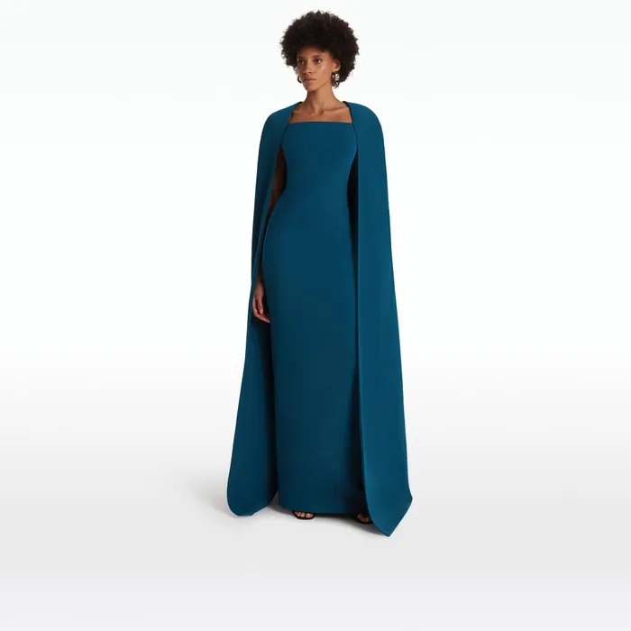 Safiyaa Cinza Poseidon Long Dress Women Dresses