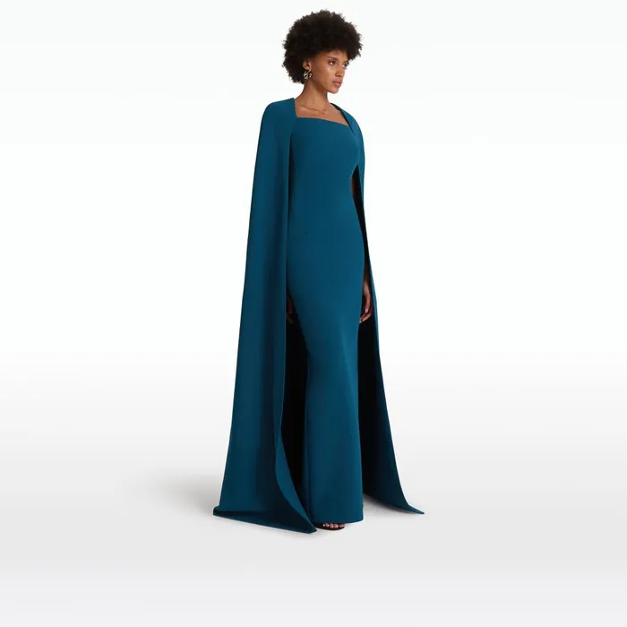 Safiyaa Cinza Poseidon Long Dress Women Dresses