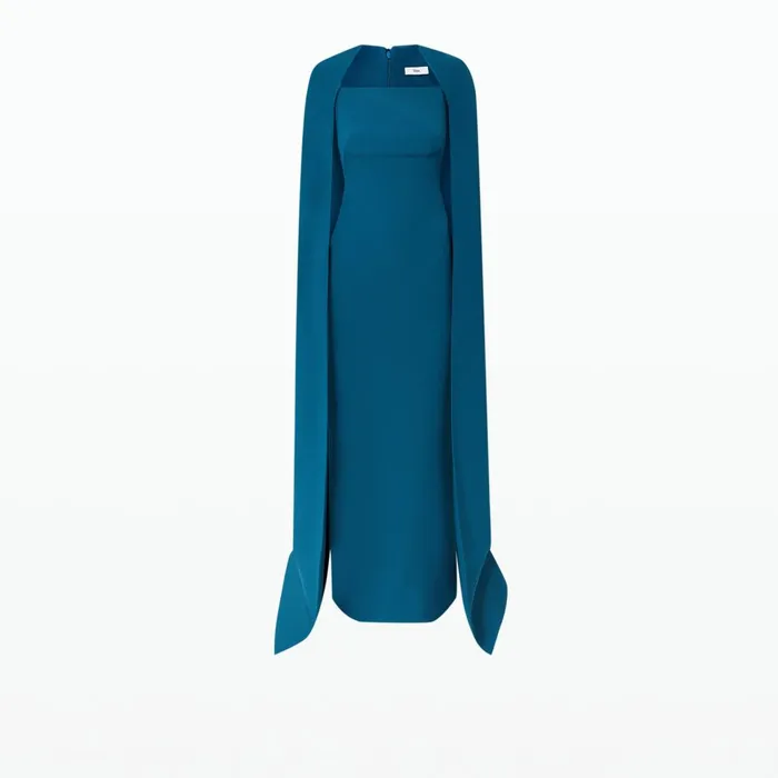 Safiyaa Cinza Poseidon Long Dress Women Dresses