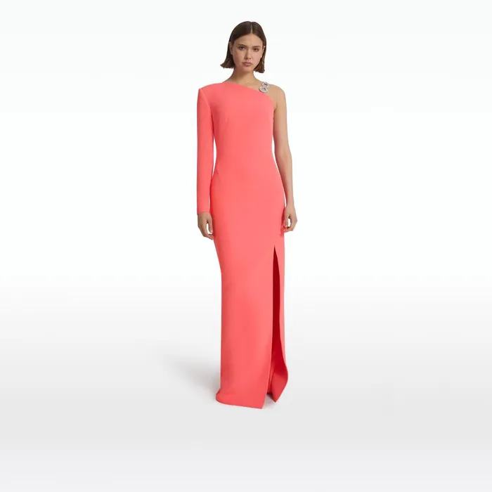 Safiyaa Dorry Mosaico Long Dress Women Dresses
